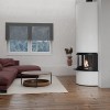 Закрытый фронтальный дизайнерский камин Traforart Diamante Frontal with Enclosure