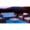 Traforart Flat Outdoor Designer Fireplace Fire Table