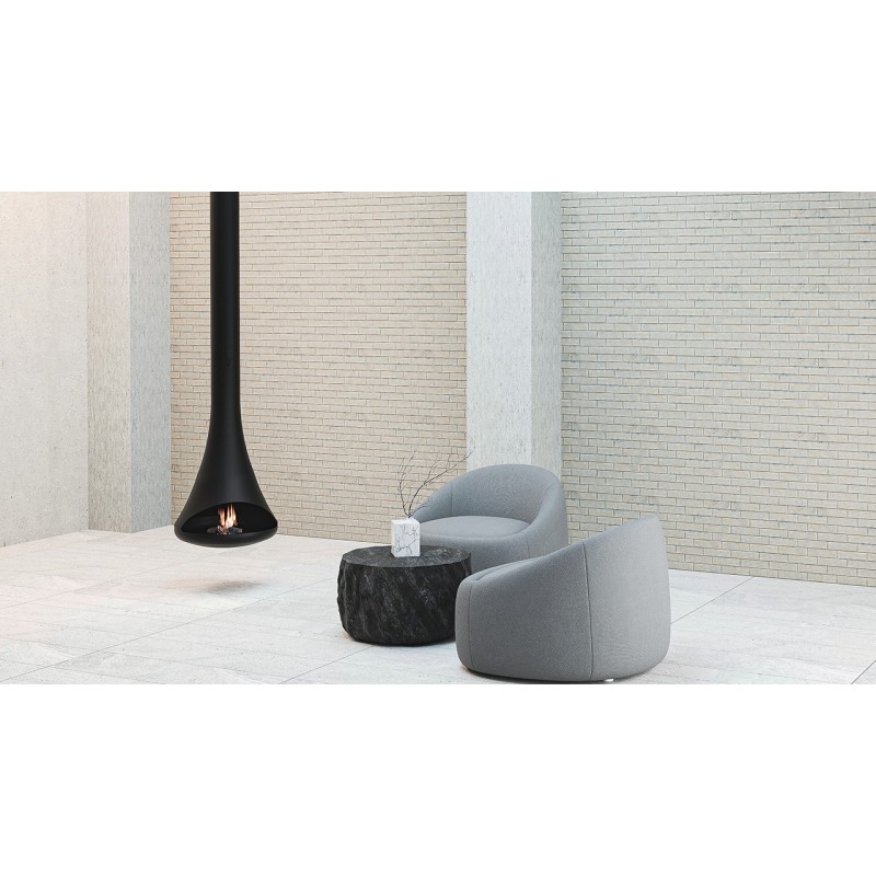 Traforart Hestia Compact Suspended Designer Fireplace
