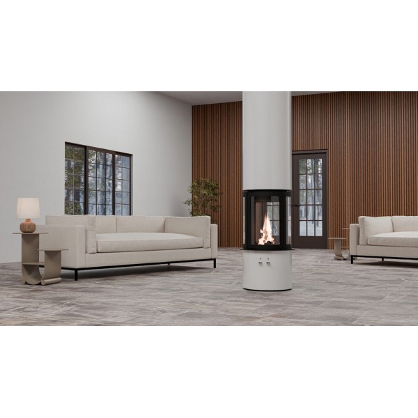 Traforart Olympia Central Ecodesign Designer Fireplace