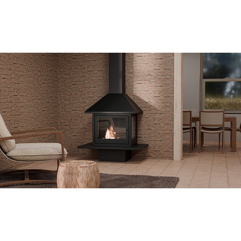 Traforart Vulcano Frontal Enclosure Ecodesign Fireplace