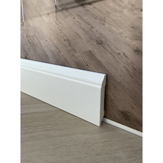 Composite Baseboards RAL9003 K-77 15x80x2400