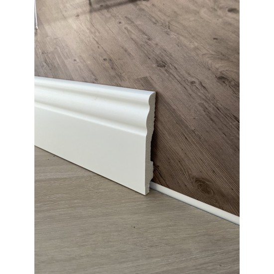 Composite Baseboards RAL9003 K-99 15x100x2400