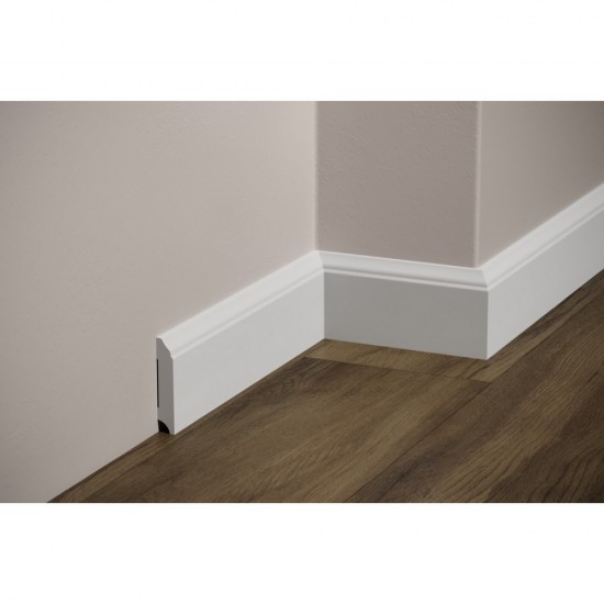 Composite Baseboards RAL9003 K-77 15x80x2400