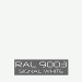 RAL 9003 Signal white 