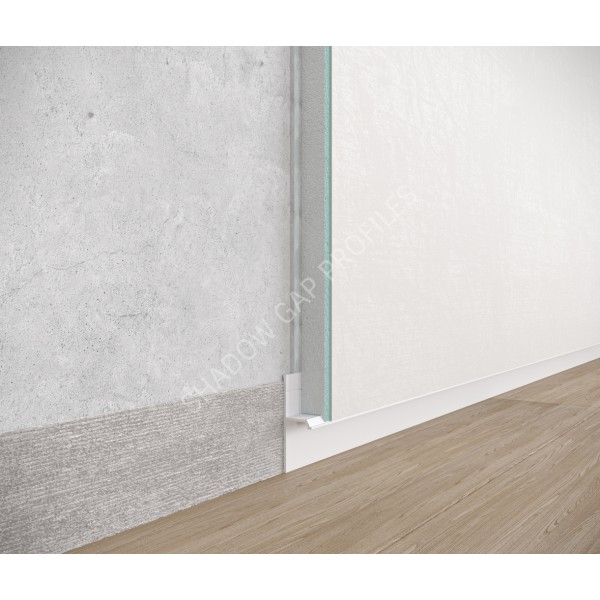 Iebūvējamā ēnu grīdlīstes ASP102