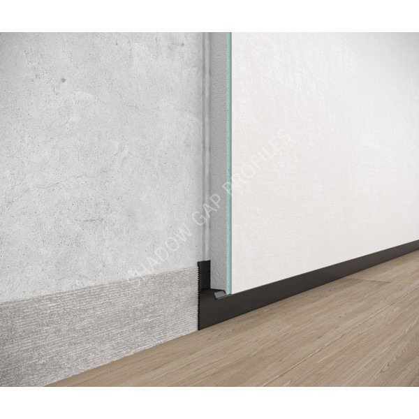 Iebūvējamā ēnu grīdlīstes ASP102