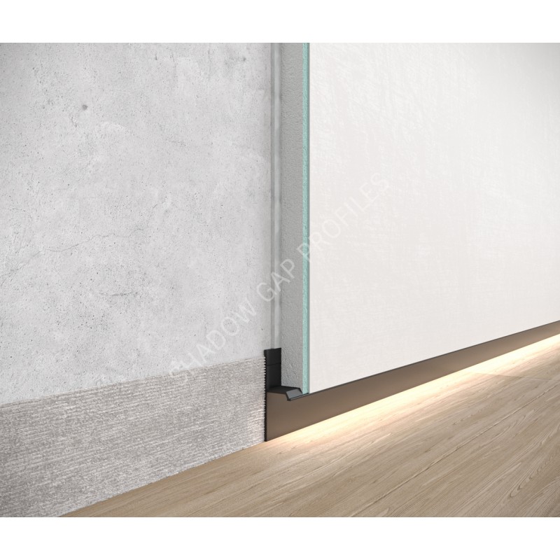 Iebūvējamā ēnu grīdlīstes ASP102