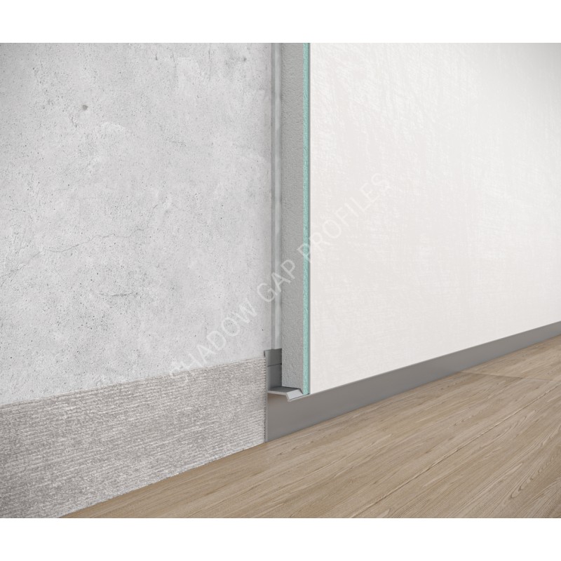 Iebūvējamā ēnu grīdlīstes ASP102