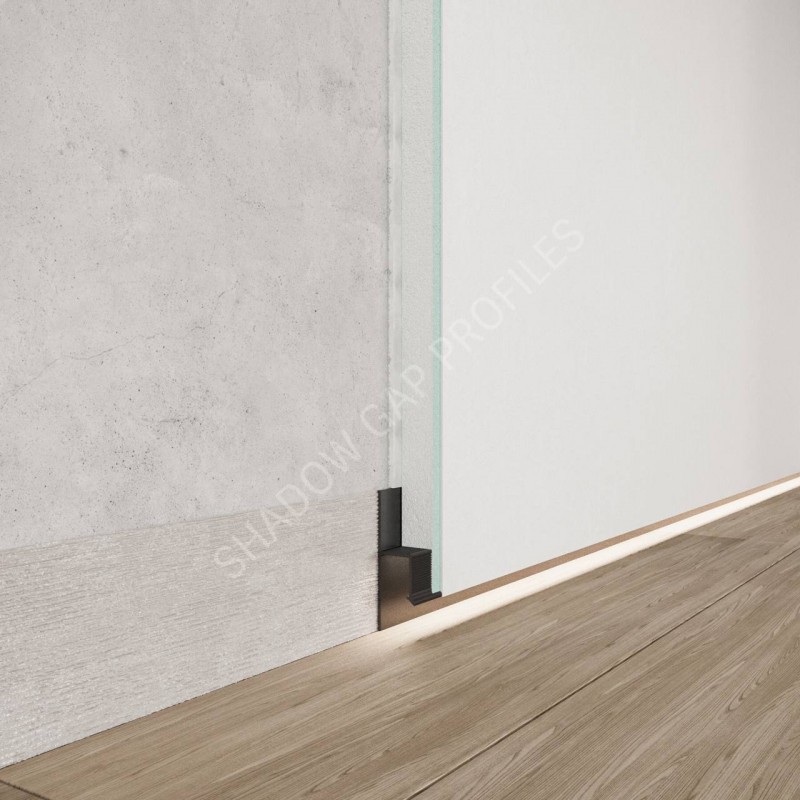 Aluminium Flush-Mounted Skirting Board LHV10