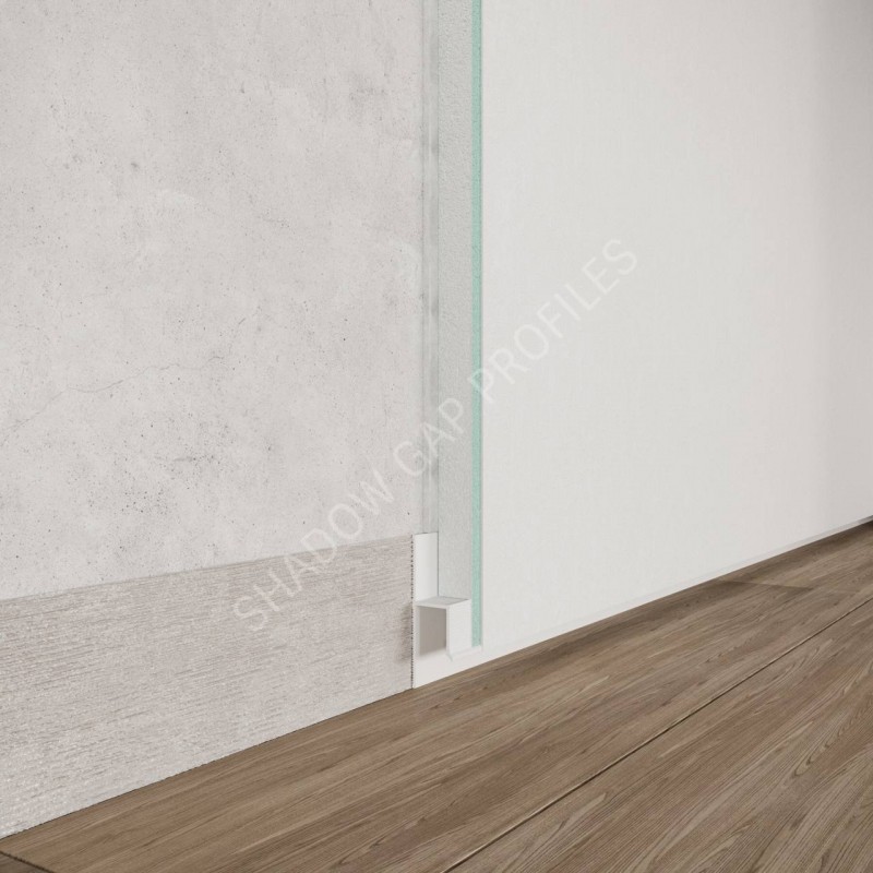 Aluminium Flush-Mounted Skirting Board LHV10