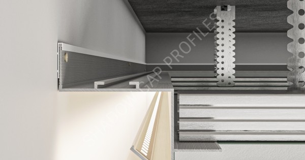 Ceiling Shadow Profile with LED Lighting AST30 | Modern Design ...