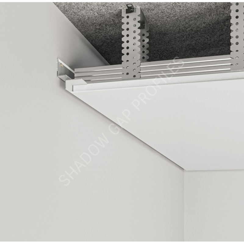 AST10 Ceiling recessed shadow profile with LED lighting option