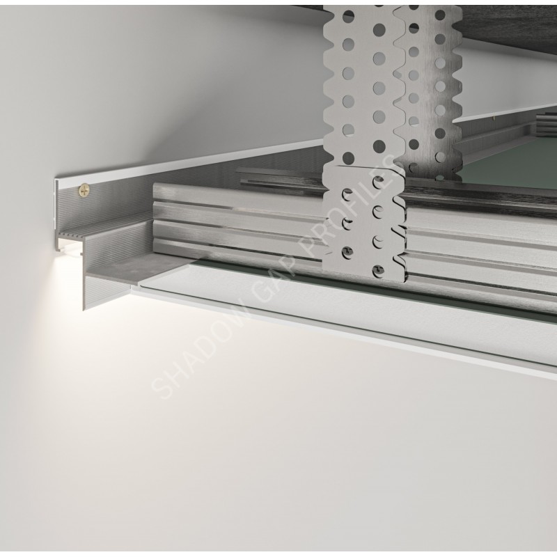AST-14/12 Ceiling recessed shadow profile with LED lighting option