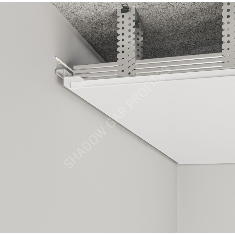 AST-14/12 Ceiling recessed shadow profile with LED lighting option