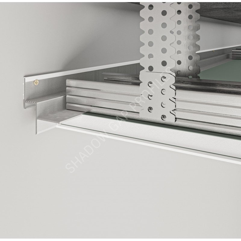 AST-14/12 Ceiling recessed shadow profile with LED lighting option
