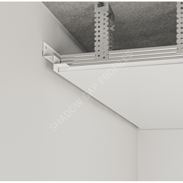 AST20 Встраиваемый в потолок теневой профиль с возможностью установки LED-подсветки