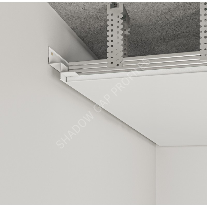 AST20 Ceiling recessed shadow profile with LED lighting option