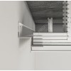 AST20 Ceiling recessed shadow profile with LED lighting option