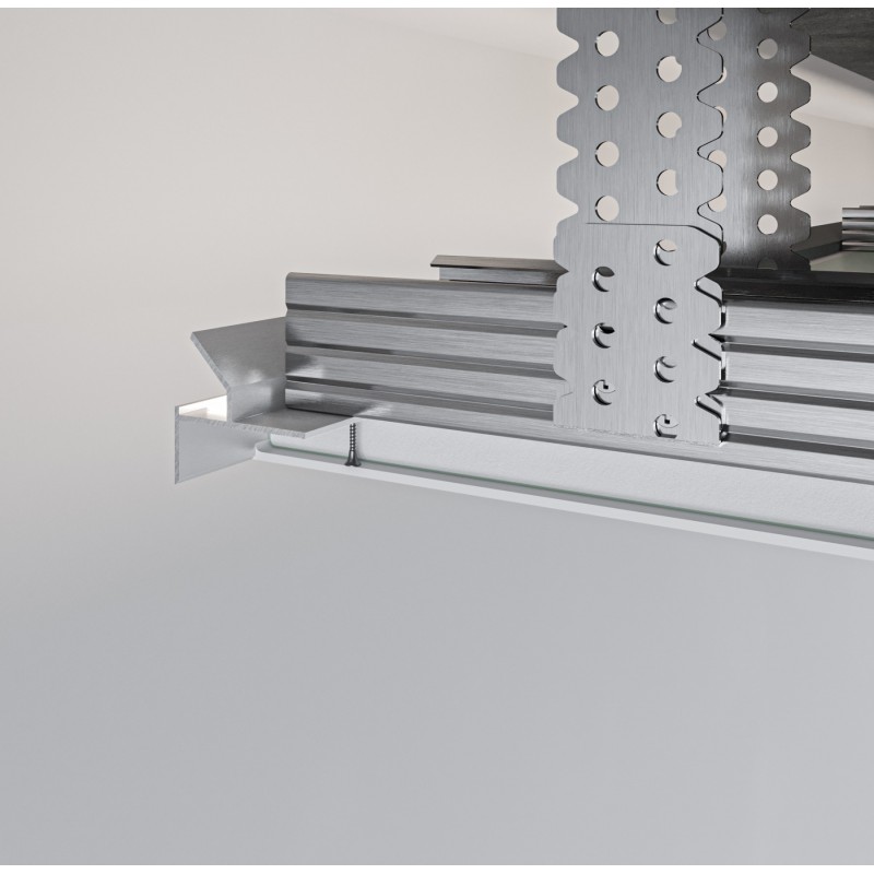 AST50 Ceiling recessed shadow profile with LED lighting option