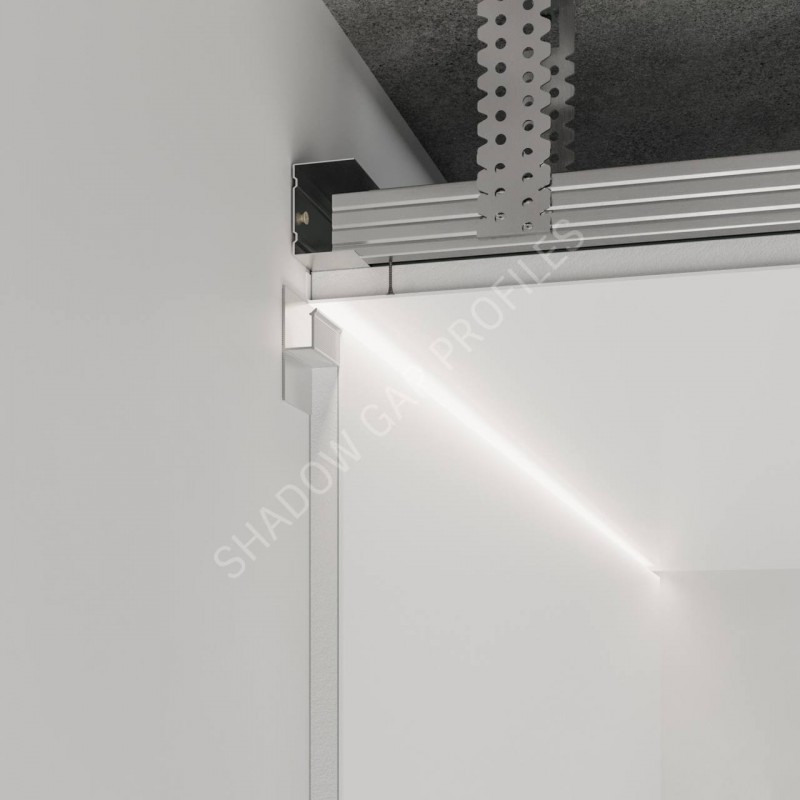LHV10 Ceiling recessed shadow profile with LED lighting option
