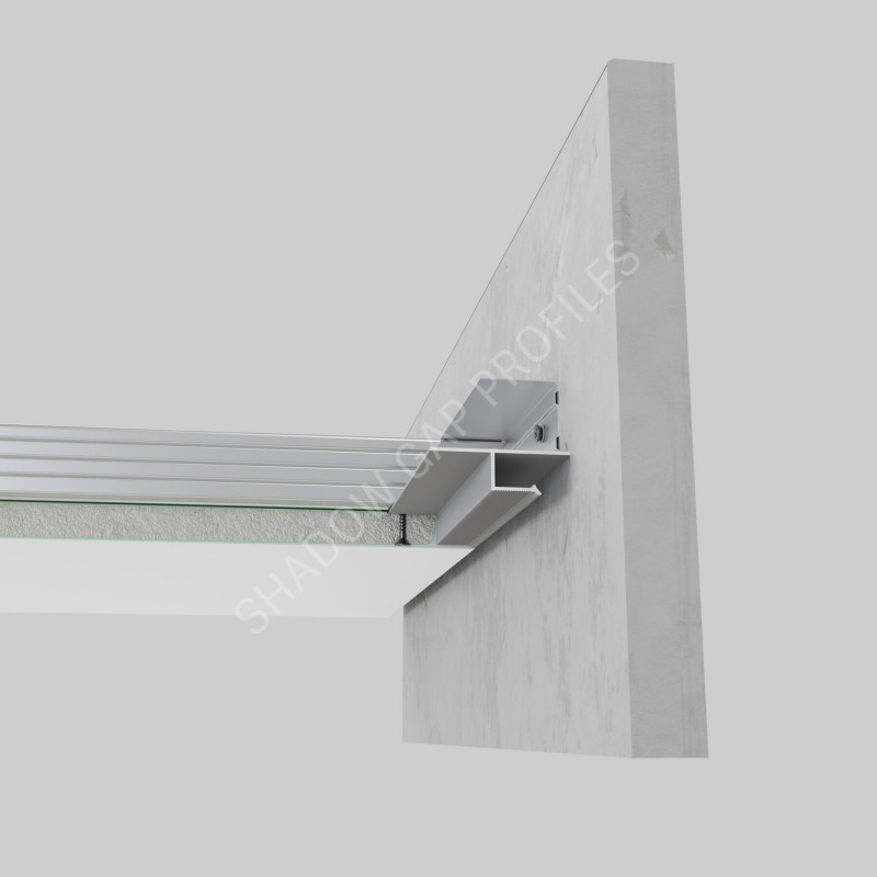 LHV10 Ceiling recessed shadow profile with LED lighting option