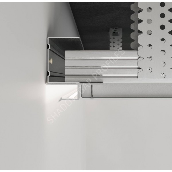 LHV10 Ceiling recessed shadow profile with LED lighting option