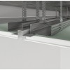 RST-13/12 Встраиваемый в потолок теневой профиль с возможностью установки LED-подсветки