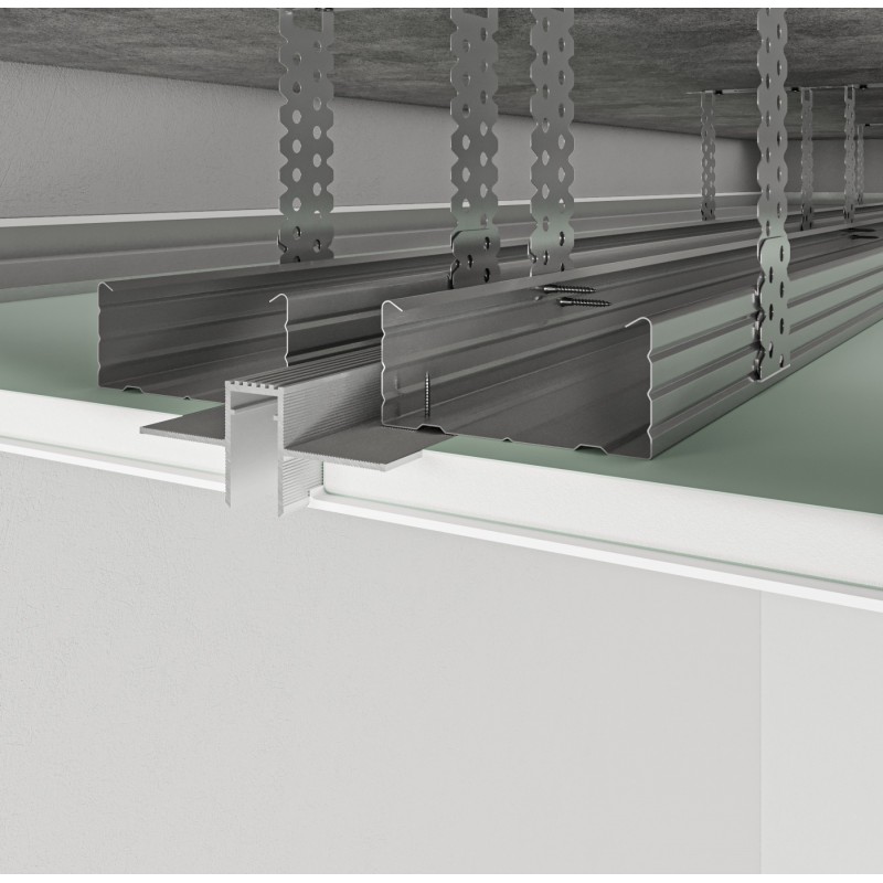RST-13/12 Ceiling recessed shadow profile with LED lighting option