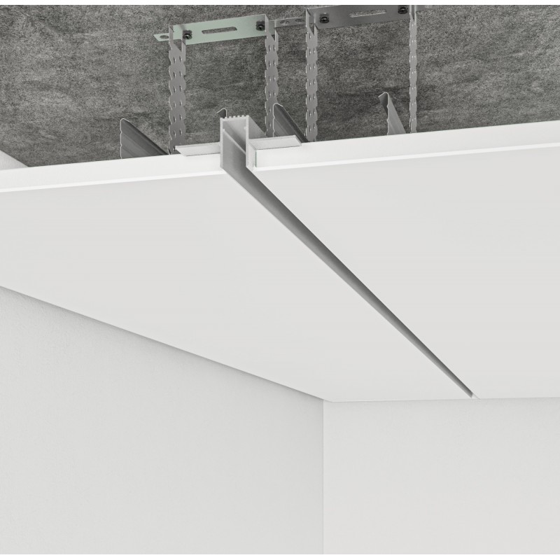 RST-13/12 Ceiling recessed shadow profile with LED lighting option