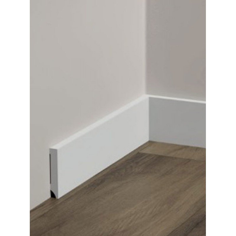 Композитные плинтуса K33 RAL9003 11x70x2400