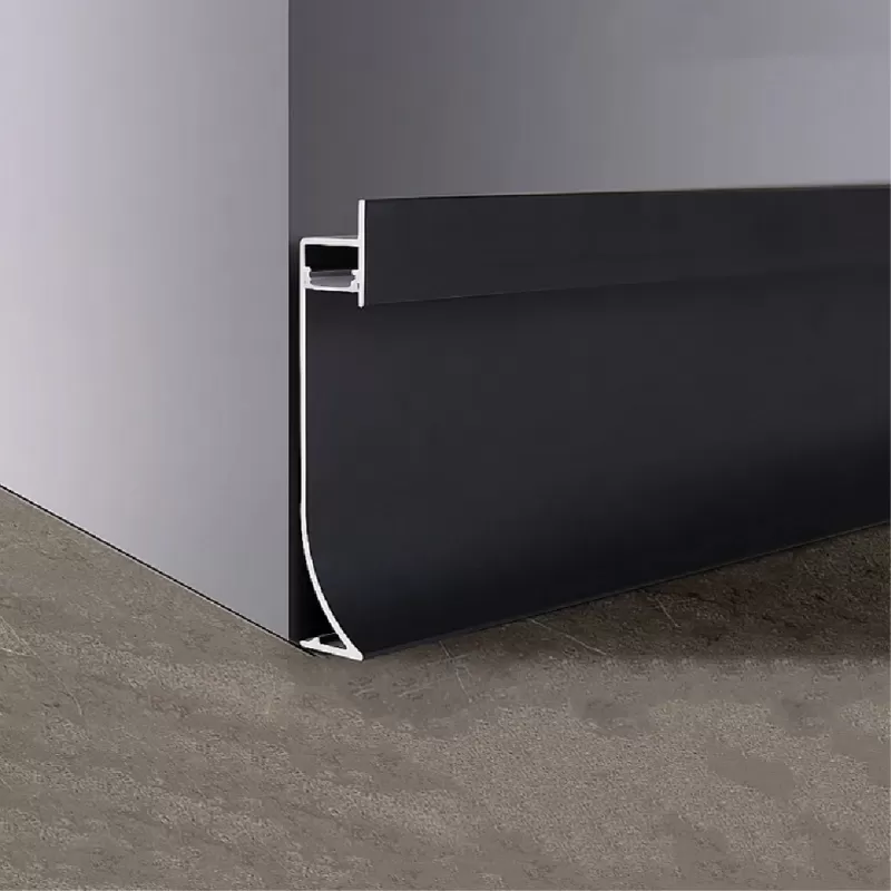 Aluminium Shadow Gap Skirting Board for LED Lighting 3 m VISIONAL / 05-794