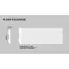 Polistirola grīdlīste 2400x70x15 mm