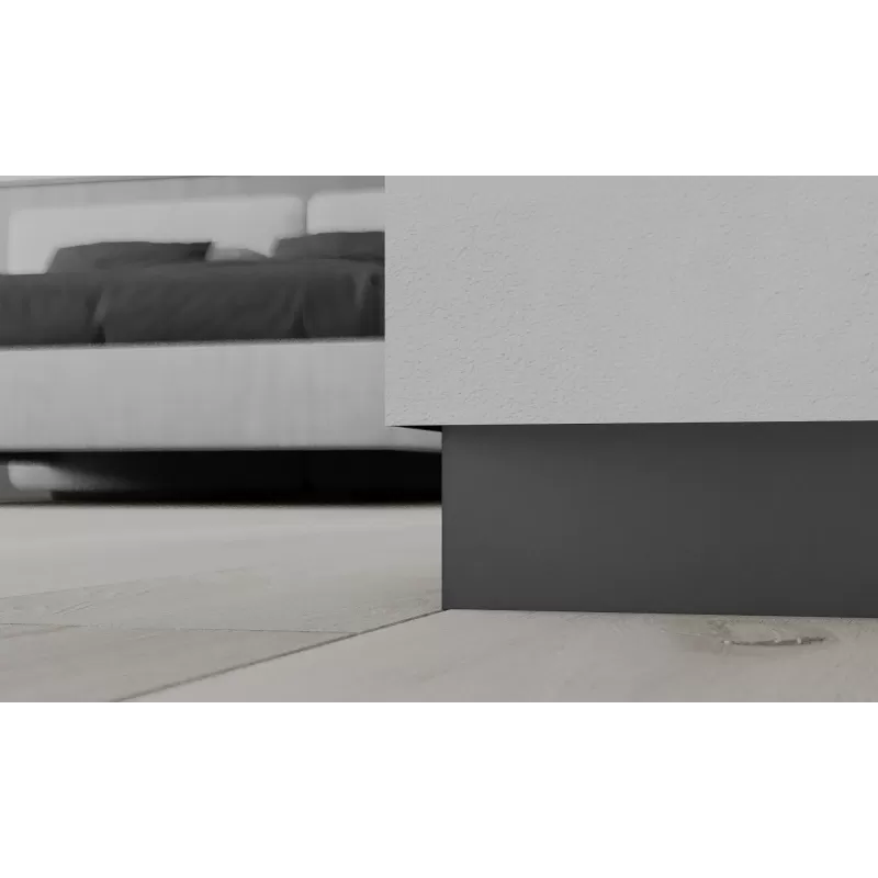Aluminium Shadow Gap Skirting Board for LED Lighting 2.5 m VISIONAL