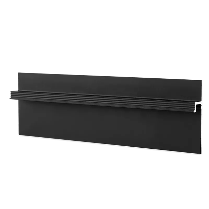 Aluminium Shadow Gap Skirting Board for LED Lighting 2.5 m VISIONAL