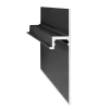Aluminium Shadow Gap Skirting Board for LED Lighting 2.5 m VISIONAL