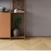 Alumīnija ēnu grīdlīste 3m