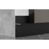 Alumīnija ēnu grīdlīste 3m