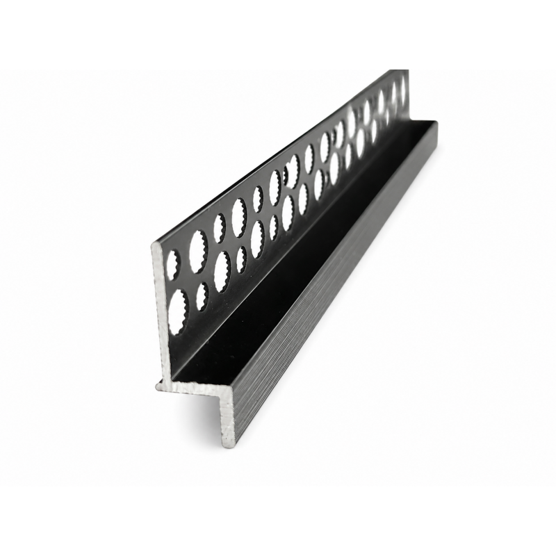 Alumīnija ēnu grīdlīste 3m VISIONAL / 05-795