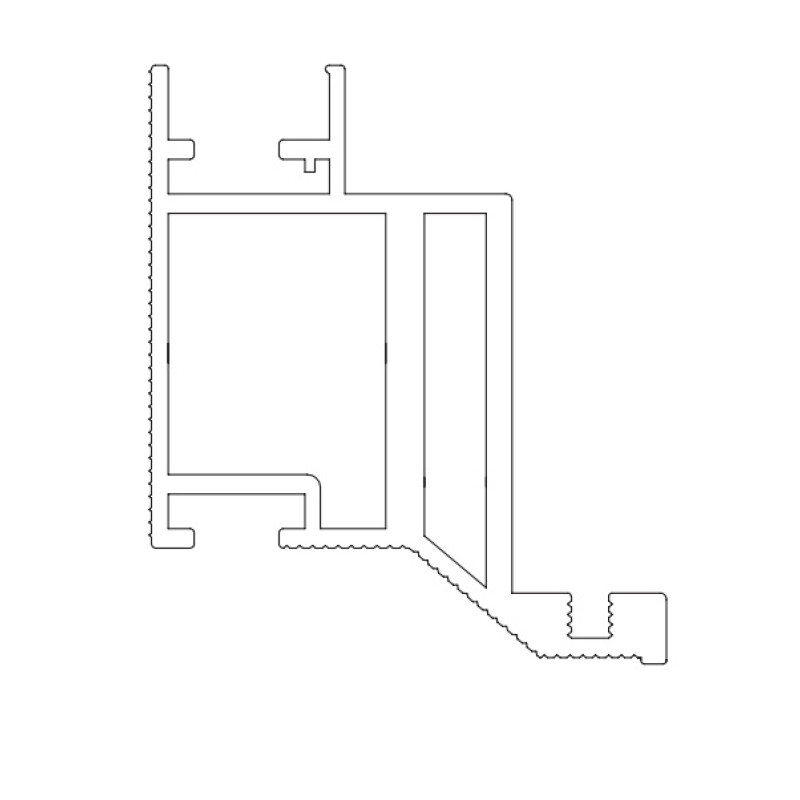 Swing wooden door system VISIO40 IN