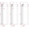 Sliding door system MAGIC 2 Wood