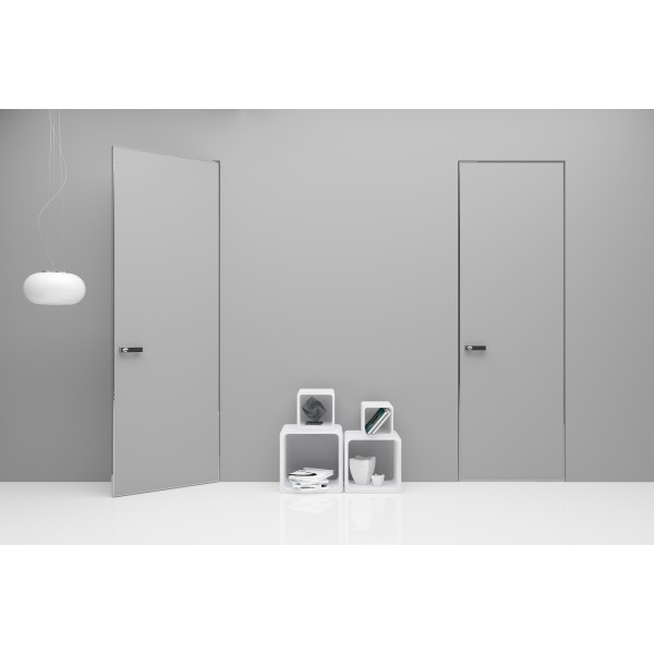 Slēptas durvis INVISIBLE krāsošanai ar plastmasas malu ABS