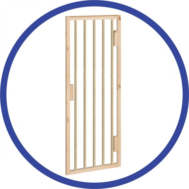 Concealed door for painting ABS (Honeycomb core) Concealed door for painting ABS (Honeycomb core)