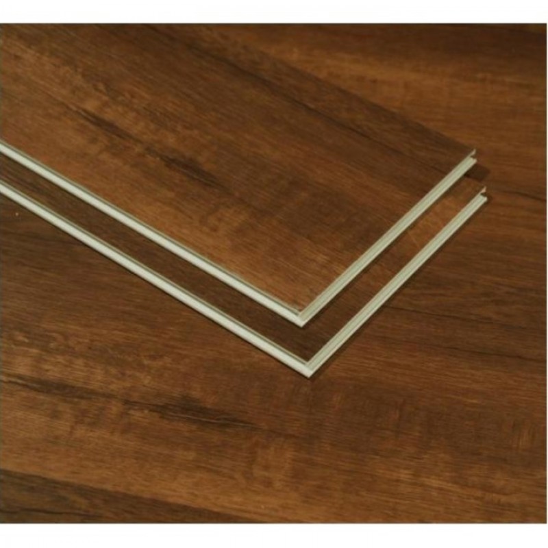 SPC Vinyl Flooring Amber Oak 5+1 mm with Integrated Underlay
