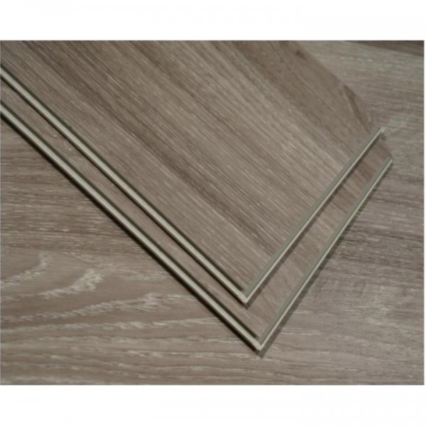 SPC Vinyl Flooring Taupe Oak 5+1 mm with Integrated Underlay