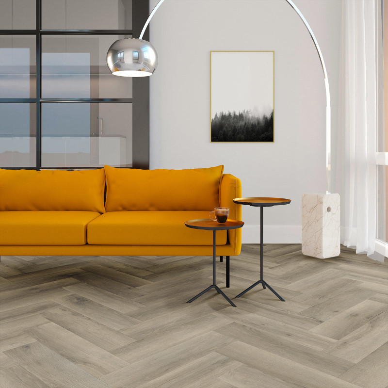 Vinyl flooring Oak L6880 HERRINGBONE