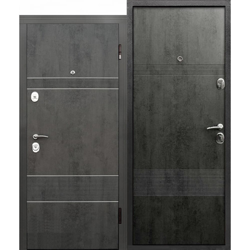 Metal door for apartment LOUNA