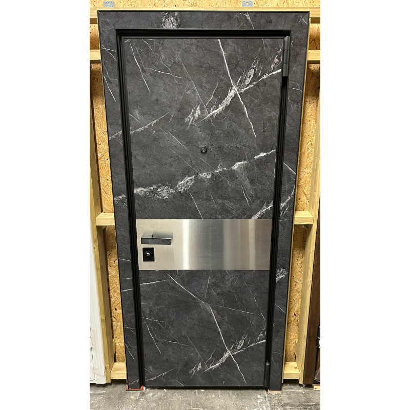 Metāla durvis dzīvoklim AL Lite-1 Marble