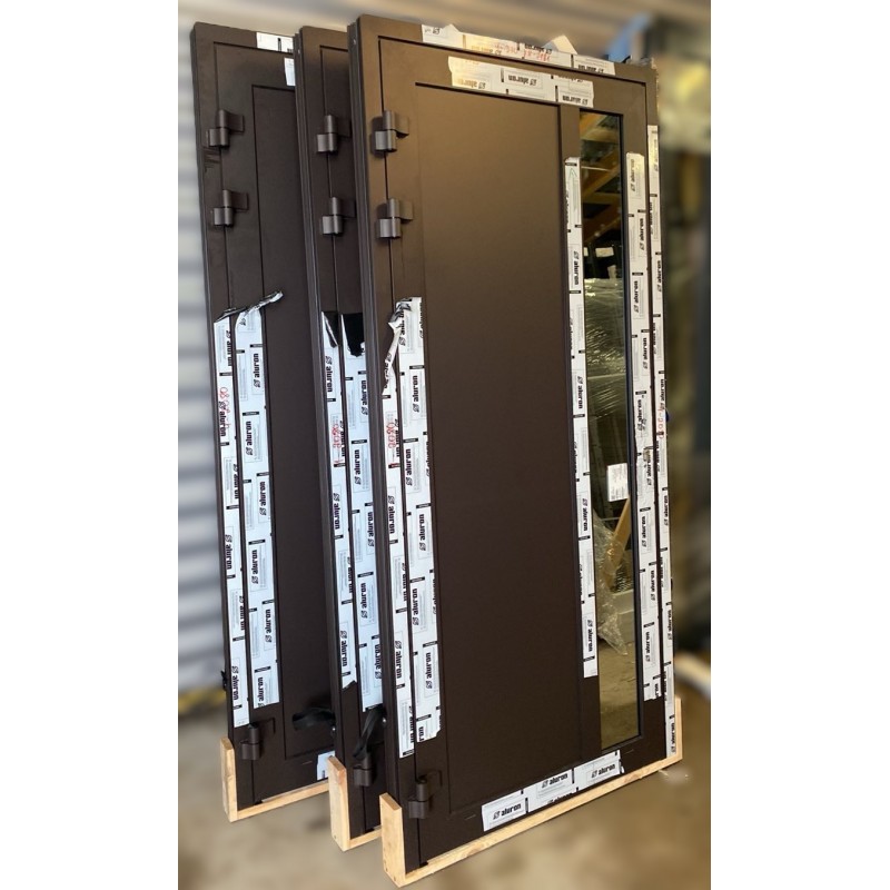 Aluminum entrance doors to the house Thermal80 RAL7016 Aluminum entrance doors to the house Thermal80 RAL7016