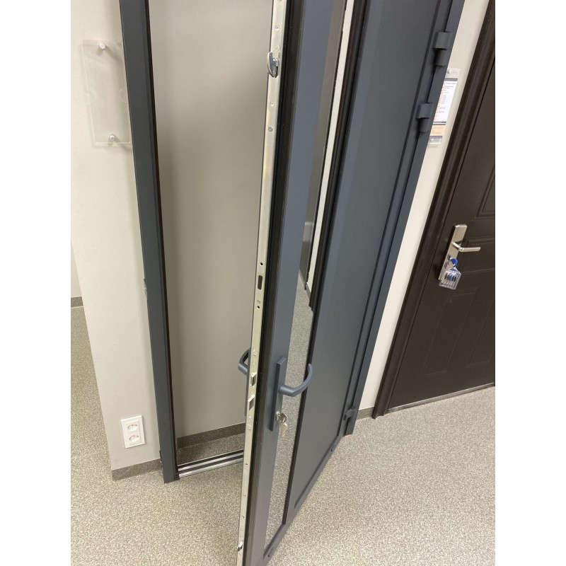 Aluminum entrance doors to the house Thermal80 RAL7016 Aluminum entrance doors to the house Thermal80 RAL7016